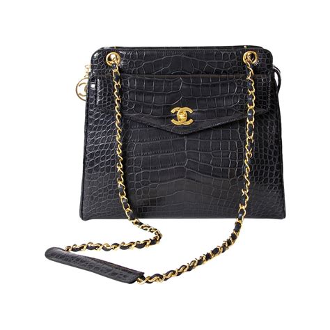 chanel croco|Complete Guide to Collecting Vintage Chanel Bags.